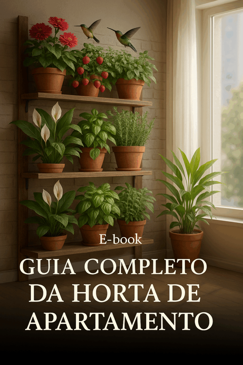 horta de apartamento sem pragas